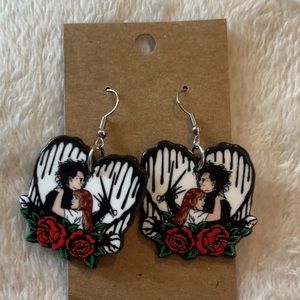 Edward scissorhands earrings